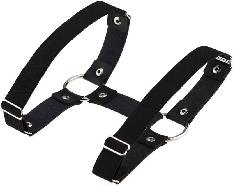 Ximerinf Women Adjustable Elastice Leather Leg Garter Belt Thigh Ring Garter - Image 2